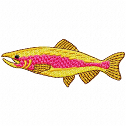 Fishes Embroidery Design 8 Fishes Embroidery Design 8
